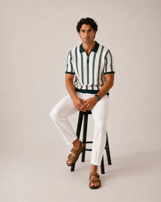 Modena Half-Zip Polo
