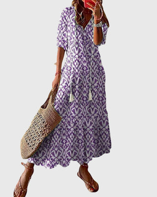 Amalia | Boho Vintage Sommerkleid
