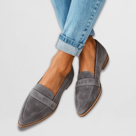 Helen Weiche Wildleder-Loafer