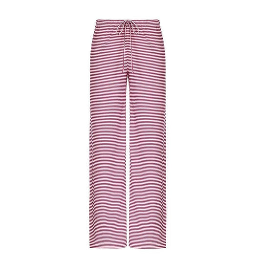 Daniela | Damen Frühlings-Gestreifte Relaxed-Hose