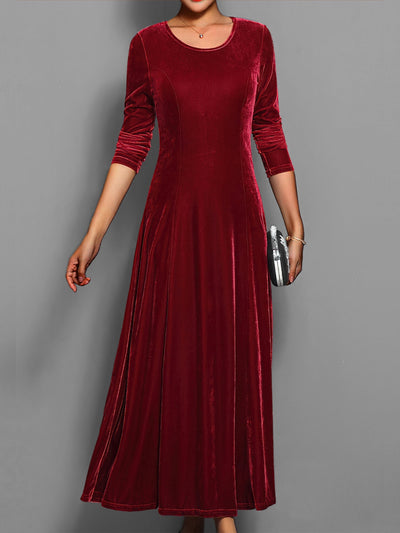 Julia | Damen Slim-Fit-Kleid in voller Länge für besondere Anlässe