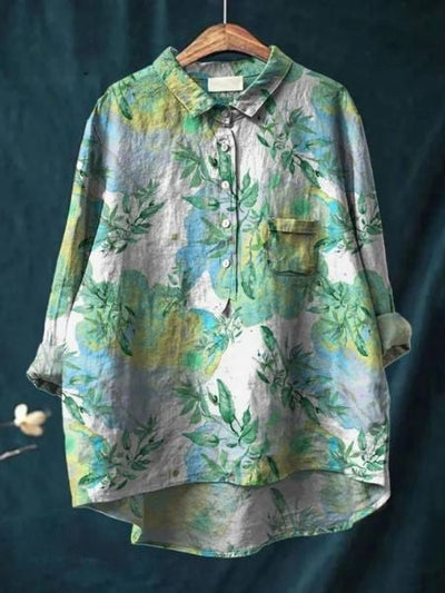 Monette Blumen-Bluse