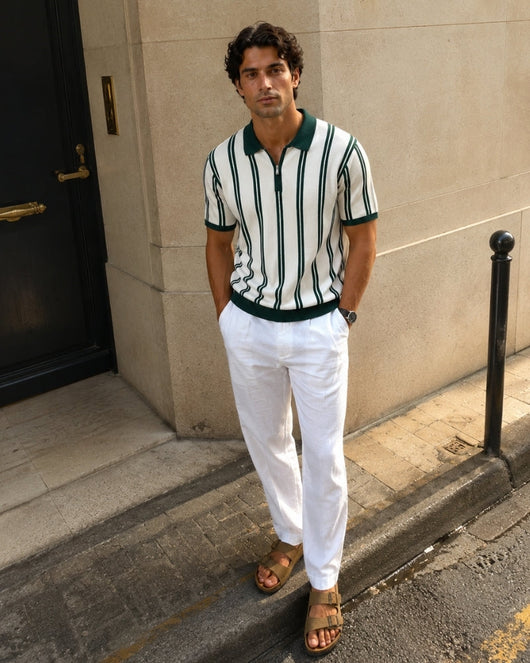 Modena Half-Zip Polo