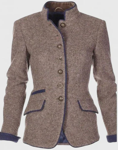 Alina | Damen Formeller Cardigan mit Knopfleiste