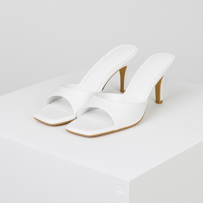 Savona Mule Heels mit eckiger Zehenpartie