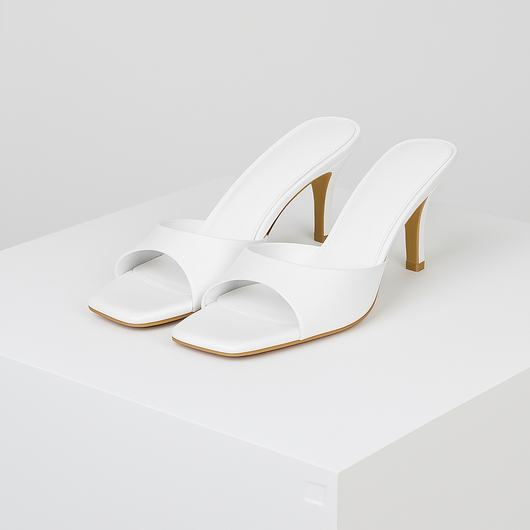 Savona Mule Heels mit eckiger Zehenpartie