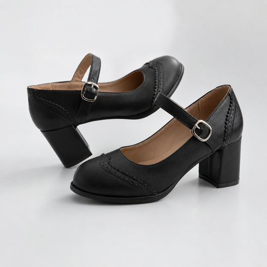 Kristenyah Mary Jane Pumps mit Blockabsatz