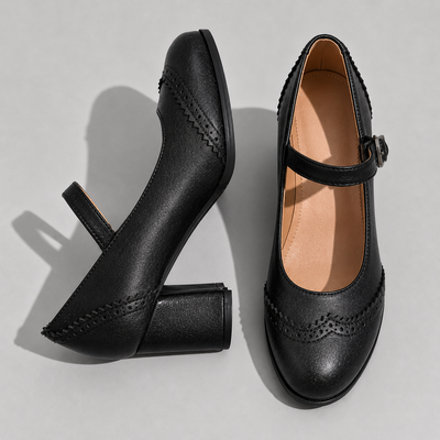 Kristenyah Mary Jane Pumps mit Blockabsatz
