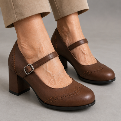 Kristenyah Mary Jane Pumps mit Blockabsatz