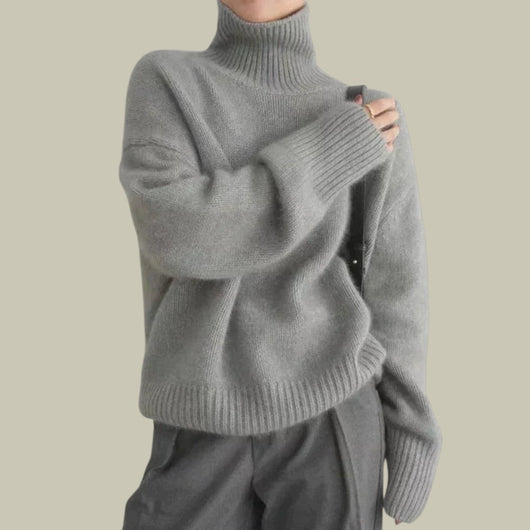 Martina | Damen Rollkragenpullover aus Merinowolle