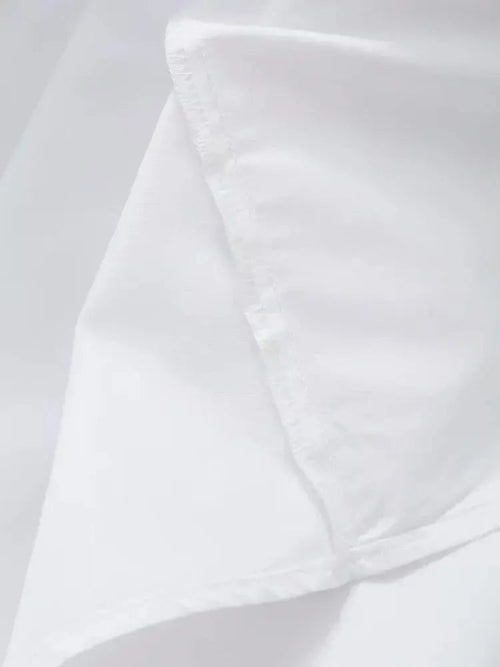 Lauren | Elegantes weißes Midikleid