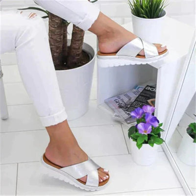 Christa | Damen Sommer Orthopädische Stil Sandalen