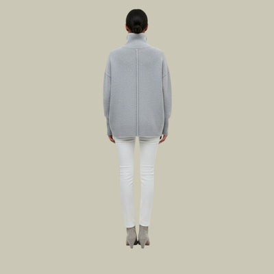 Stefanie | Locker Geschnittener Rollkragenpullover für Damen