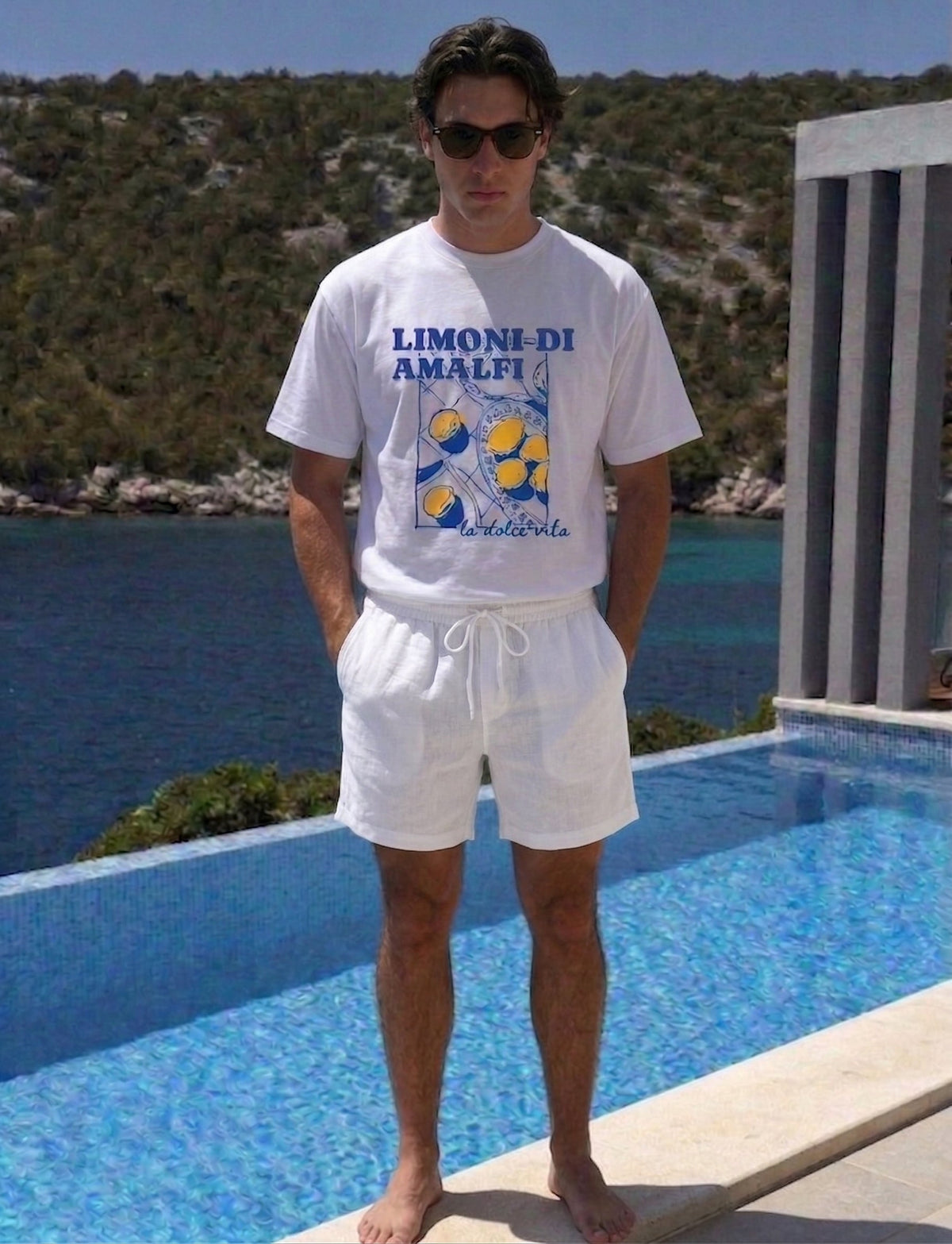 Riviera Leinenshorts