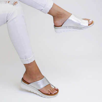 Karin | Damen Sommer Orthopädische Zehentrenner-Sandalen
