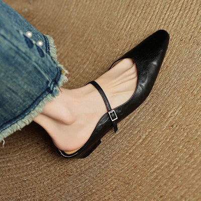 Tanja | Damen Slipper aus Echtem Leder