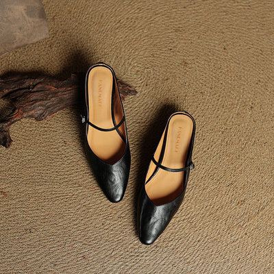 Tanja | Damen Slipper aus Echtem Leder