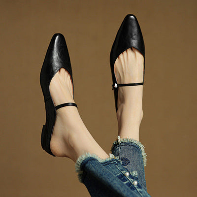 Tanja | Damen Slipper aus Echtem Leder