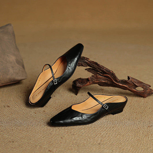 Tanja | Damen Slipper aus Echtem Leder