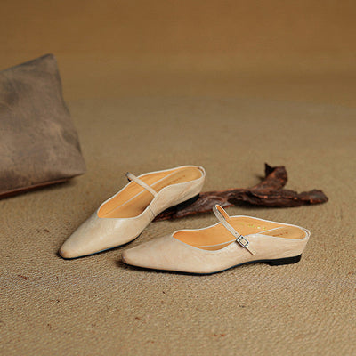 Tanja | Damen Slipper aus Echtem Leder