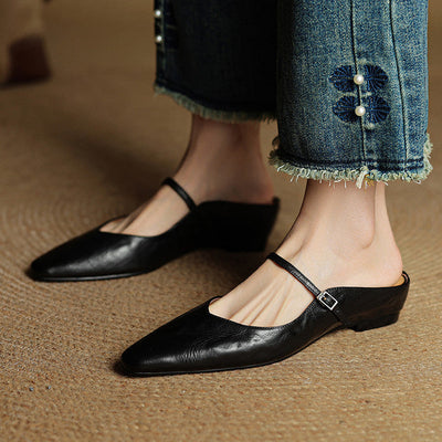 Tanja | Damen Slipper aus Echtem Leder