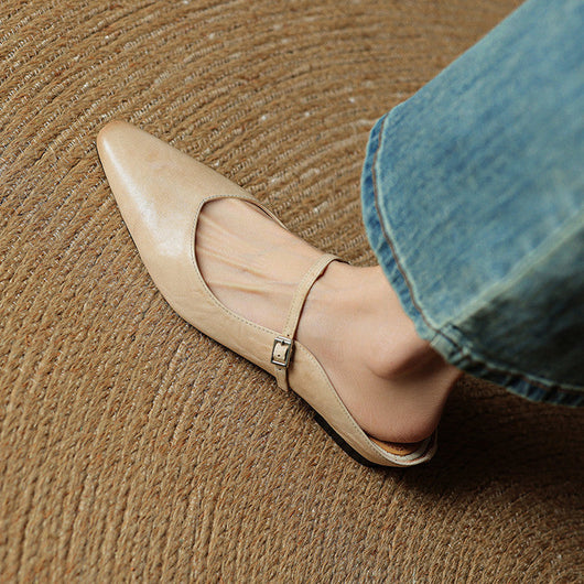 Tanja | Damen Slipper aus Echtem Leder