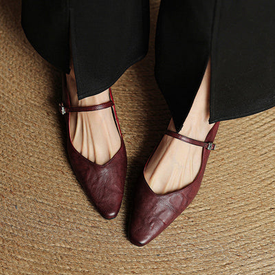 Tanja | Damen Slipper aus Echtem Leder