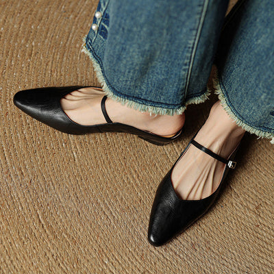 Tanja | Damen Slipper aus Echtem Leder