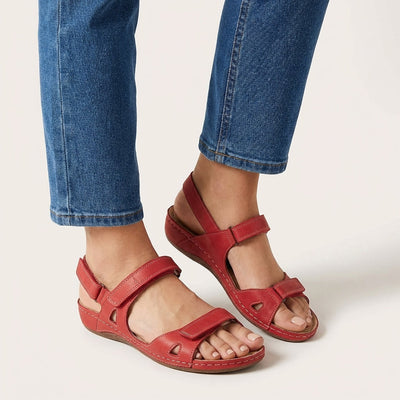 Ruby Komfort-Sandalen mit verstellbarem Riemen