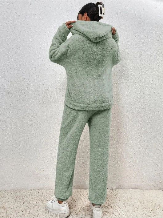 Daniela | Damen Gemütliches Zweiteiliges Pullover-Set