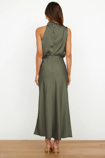 Doris | Damen Schickes Neckholder Abendkleid