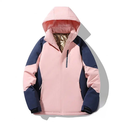 Franziska | Damen Colorblock-Winter-Skijacke