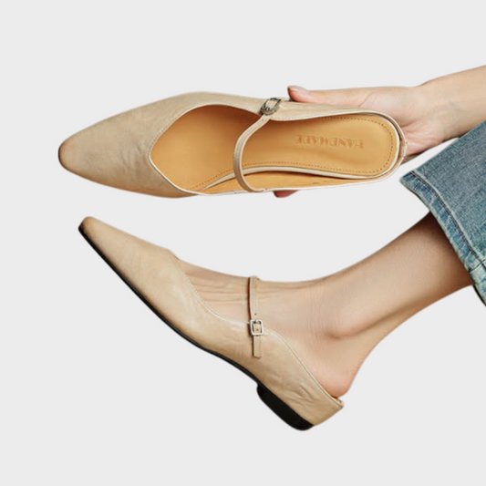 Tanja | Damen Slipper aus Echtem Leder