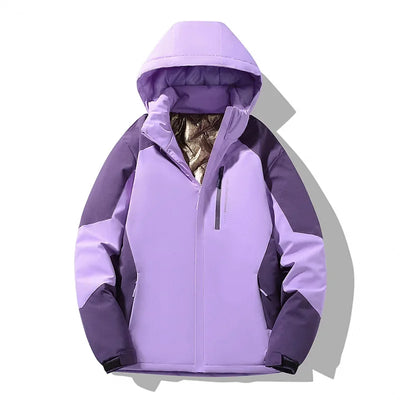 Franziska | Damen Colorblock-Winter-Skijacke