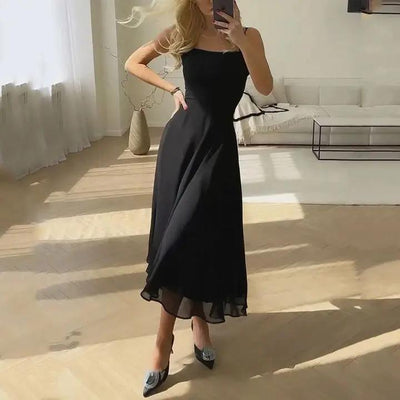 Riley | Ärmelloses Midikleid