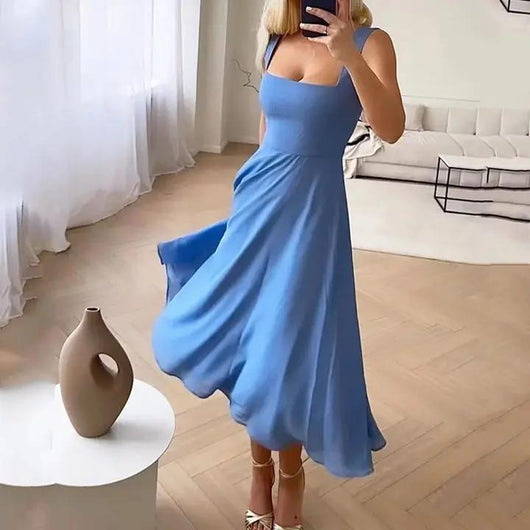 Riley | Ärmelloses Midikleid