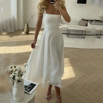 Riley | Ärmelloses Midikleid