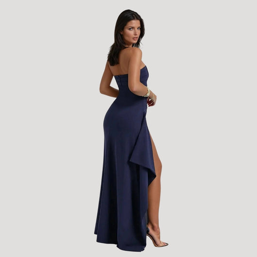 Natalie | Damen Trägerloses Maxi Kleid für Hochzeitsgäste