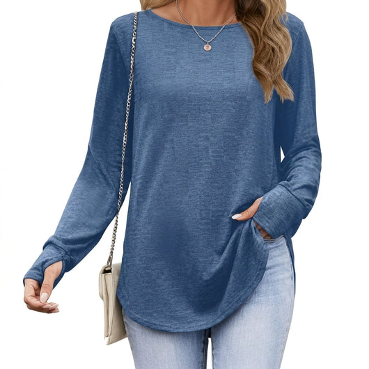 Leonie | Damen Tunika mit buntem Mandala-Druck und 3/4-Ärmeln