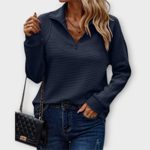 Chrystah Lässiger Strickpullover
