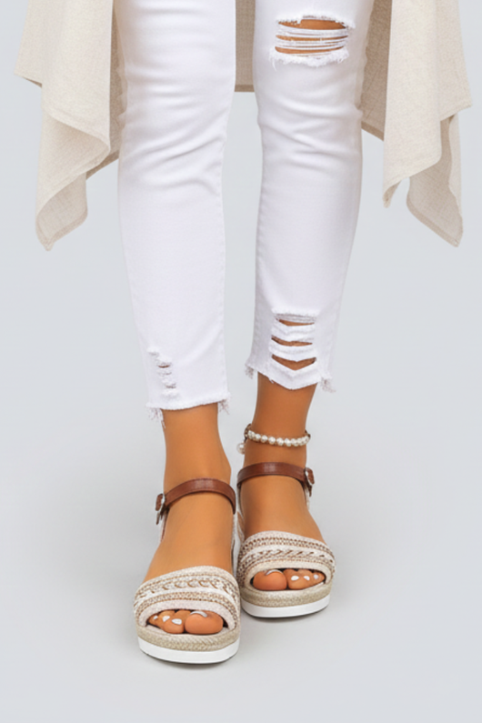 Katharina | Damen elegante Riemchensandalen für den Abend