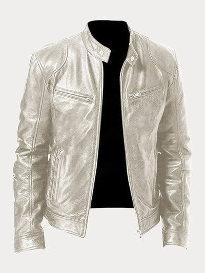 Nicole | Damen Stylische Streetwear Moto Lederjacke