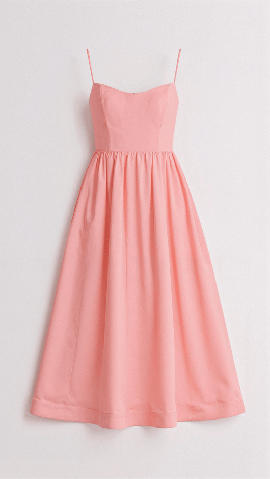 Regine | Damen A-Linien-Midikleid im Ascot-Stil