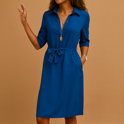 Johanna | Damen Midi-Kleid für den Alltag