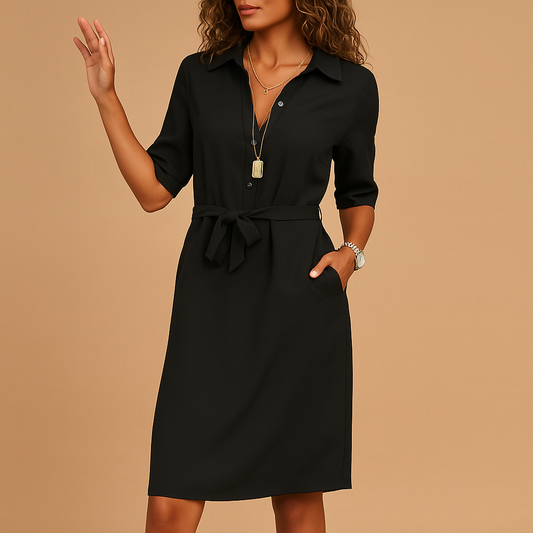 Johanna | Damen Midi-Kleid für den Alltag