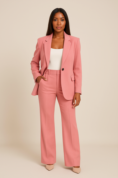 Maria | Damen Hosenanzug-Set in Taillierter Passform