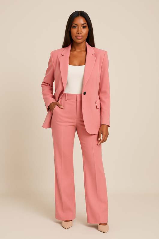 Maria | Damen Hosenanzug-Set in Taillierter Passform
