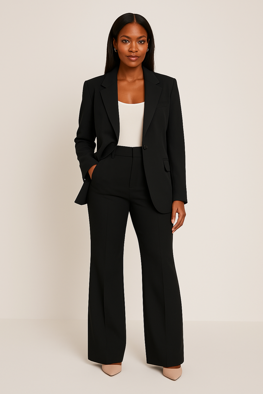 Maria | Damen Hosenanzug-Set in Taillierter Passform