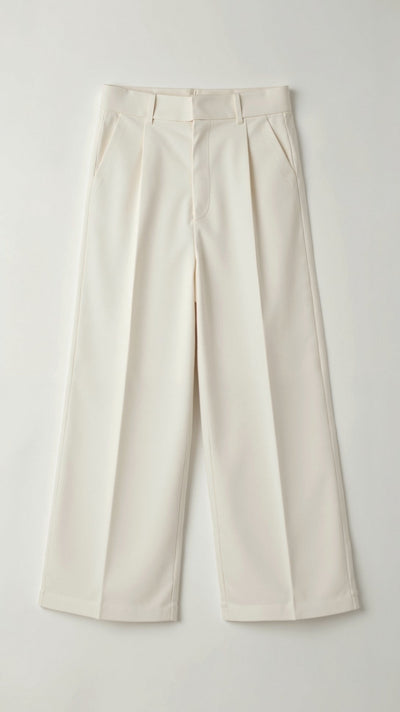 Gabriela | Damen Frühjahrs Hochtaillierte Weite Hose