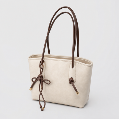 Amberley Vintage Shoulder Bag in cream